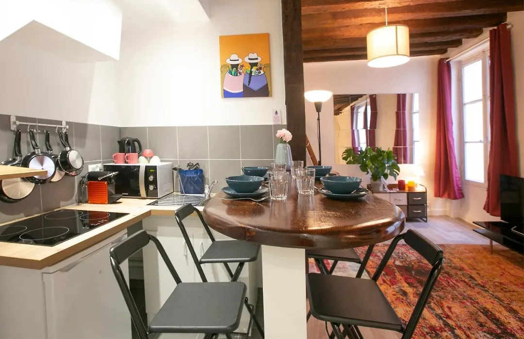 Authentic Apartment In Center Of Parisian Marais-1